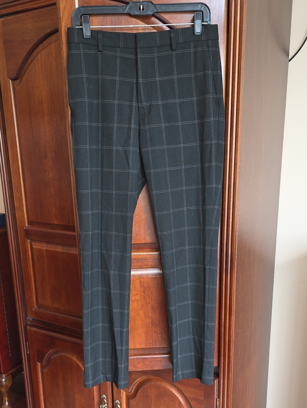 H&M Windowpane Plaid Trousers 26